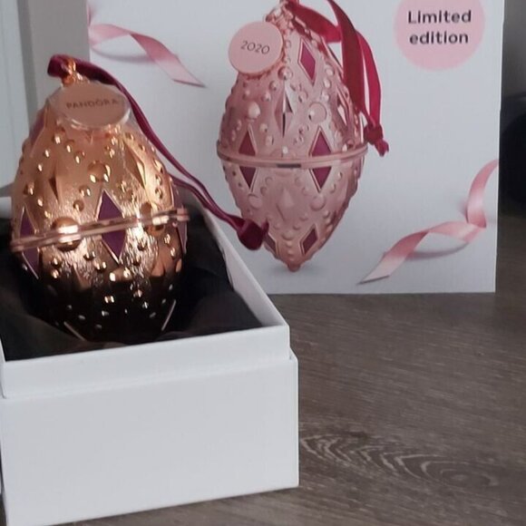 Pandora 2020 Limited Edt *RETIRED and RARE* Holiday Ornament Gift Set 789170C01 - Picture 2 of 10